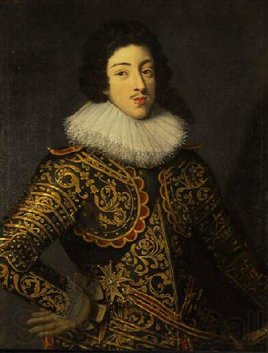 Frans Pourbus Portrait of Louis XIII of France Spain oil painting art